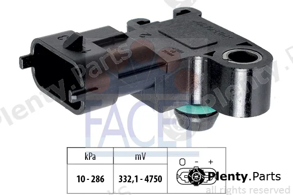Facet 10.3234 — Air Pressure Sensor, altitude adaption Made in Italy - OE Equivalent