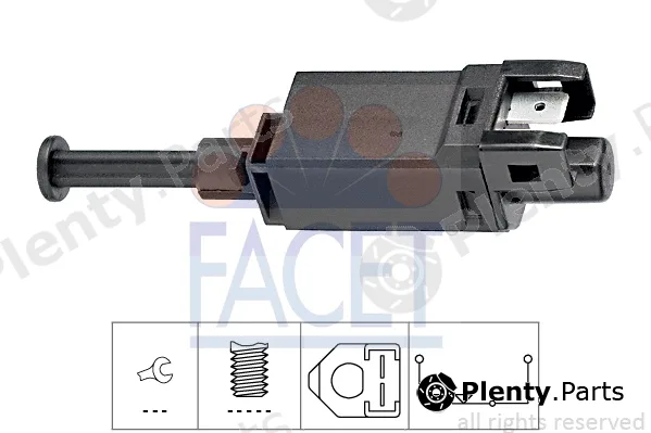 Facet 7.1055 — Stop Light Switch Made in Italy - OE Equivalent