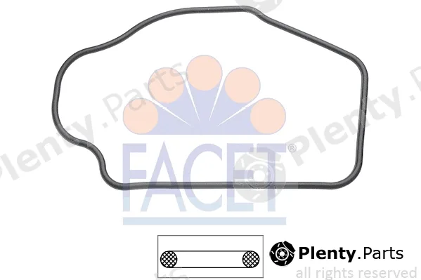Facet 7.9552 — Seal, thermostat Made in Italy - OE Equivalent