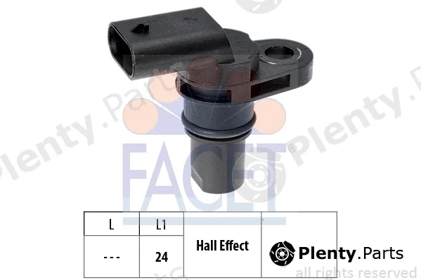 Facet 9.0514 — Sensor, crankshaft pulse Made in Italy - OE Equivalent