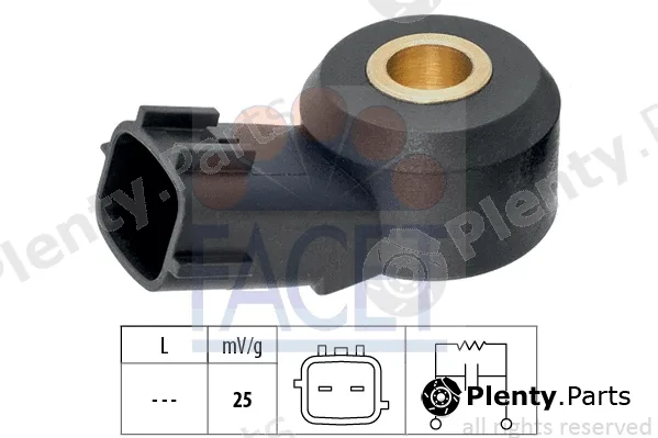 Facet 9.3236 — Knock Sensor Made in Italy - OE Equivalent