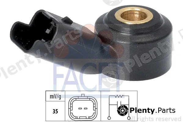 Facet 9.3165 — Knock Sensor Made in Italy - OE Equivalent
