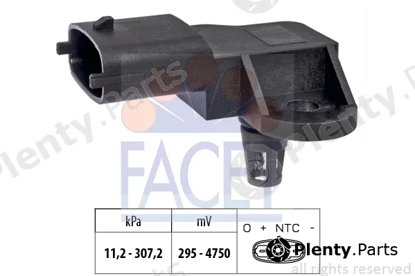 Facet 10.3152 — Air Pressure Sensor, altitude adaption Made in Italy - OE Equivalent