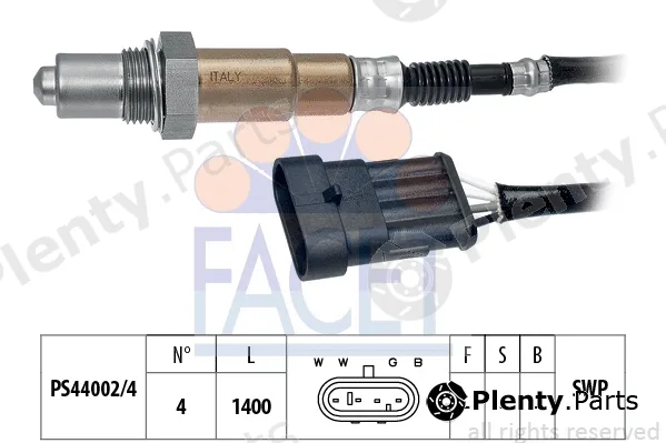 Facet 10.7943 — Lambda Sensor Made in Italy - OE Equivalent
