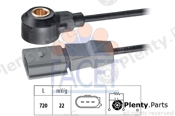 Facet 9.3199 — Knock Sensor Made in Italy - OE Equivalent