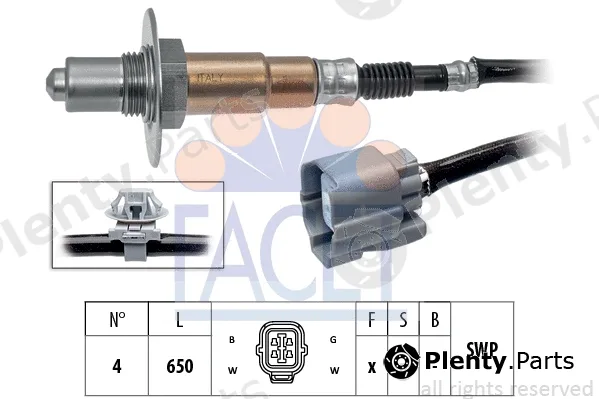 Facet 10.8223 — Lambda Sensor Made in Italy - OE Equivalent