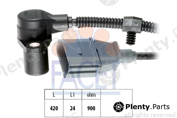 Facet 9.0320 — Sensor, crankshaft pulse Made in Italy - OE Equivalent