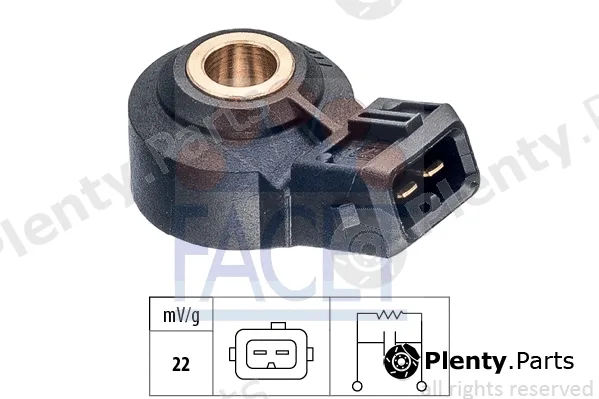 Facet 9.3234 — Knock Sensor Made in Italy - OE Equivalent
