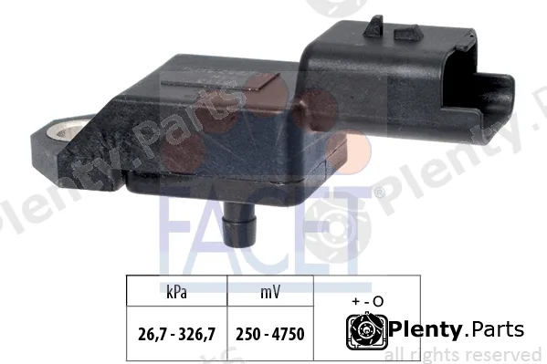 Facet 10.3134 — Air Pressure Sensor, altitude adaption Made in Italy - OE Equivalent