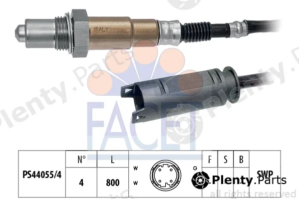 Facet 10.7120 — Lambda Sensor Made in Italy - OE Equivalent