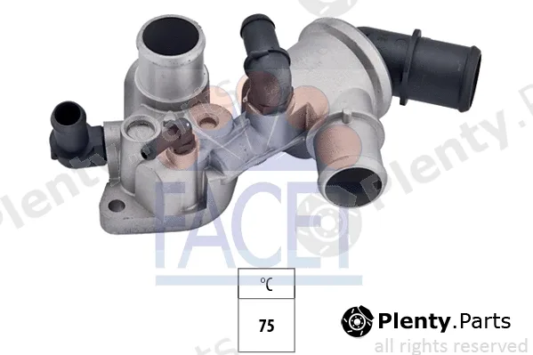 Facet 7.8158 — Thermostat, coolant Made in Italy - OE Equivalent