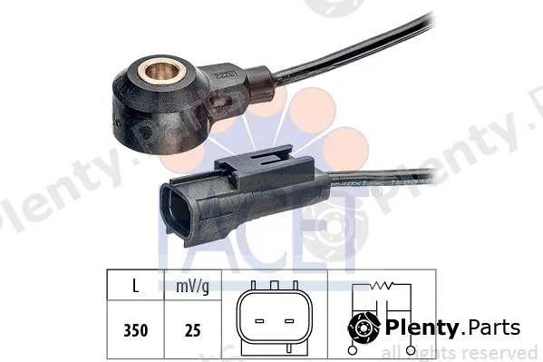 Facet 9.3222 — Knock Sensor Made in Italy - OE Equivalent