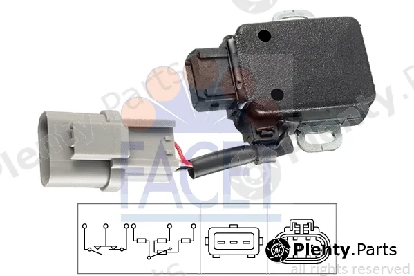 Facet 10.5005 — Sensor, throttle position Made in Italy - OE Equivalent
