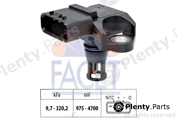Facet 10.3385 — Air Pressure Sensor, altitude adaption Made in Italy - OE Equivalent