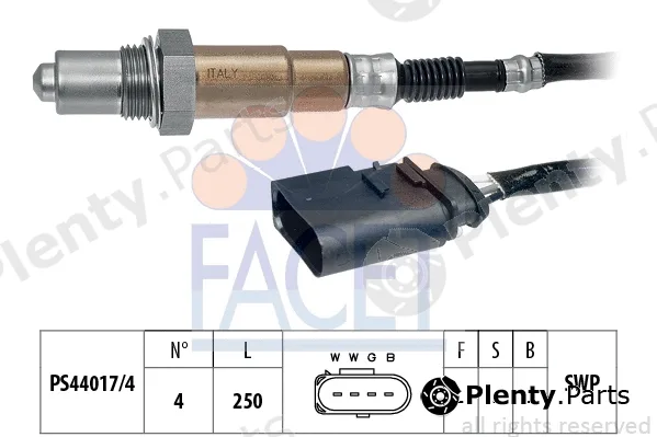 Facet 10.7920 — Lambda Sensor Made in Italy - OE Equivalent