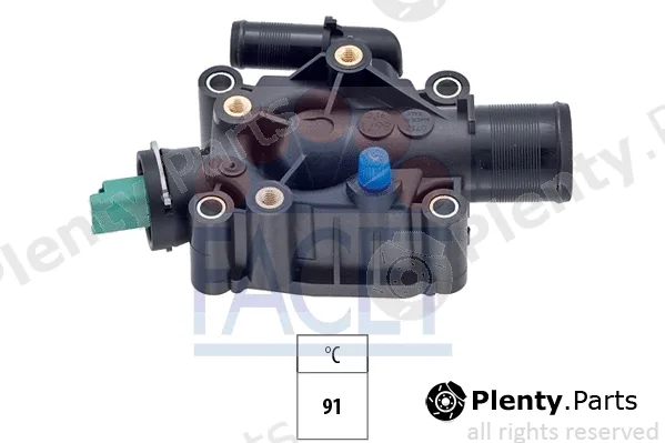 Facet 7.8671 — Thermostat, coolant Made in Italy - OE Equivalent