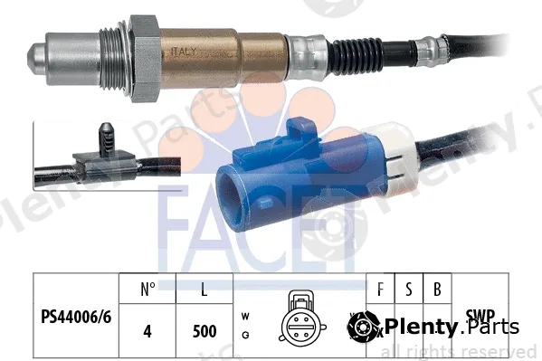 Facet 10.8229 — Lambda Sensor Made in Italy - OE Equivalent