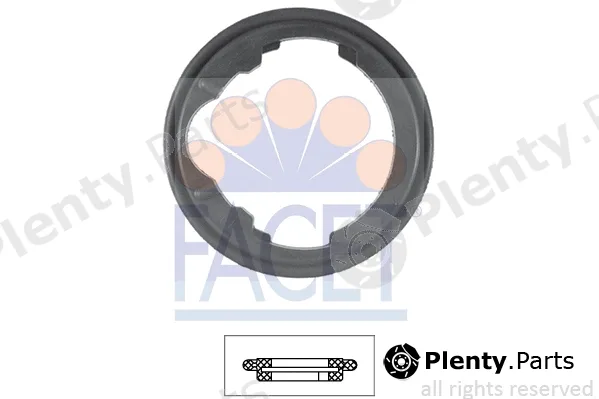 Facet 7.9548 — Seal, thermostat Made in Italy - OE Equivalent