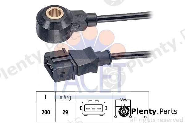 Facet 9.3244 — Knock Sensor Made in Italy - OE Equivalent
