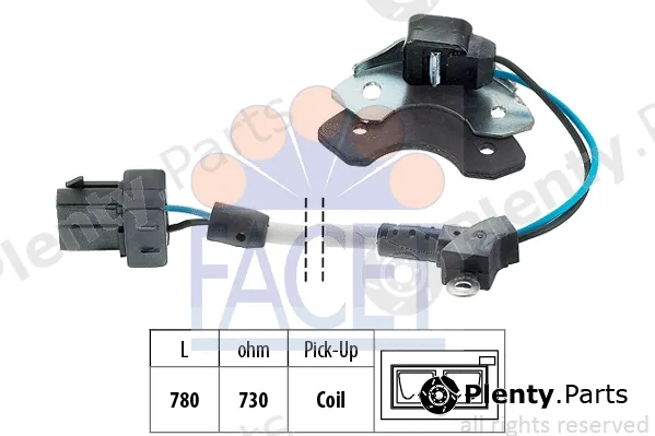 Facet 8.4963/1 — Sensor, ignition pulse Made in Italy - OE Equivalent