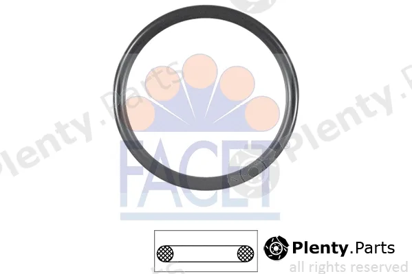 Facet 7.9653 — Seal, thermostat Made in Italy - OE Equivalent