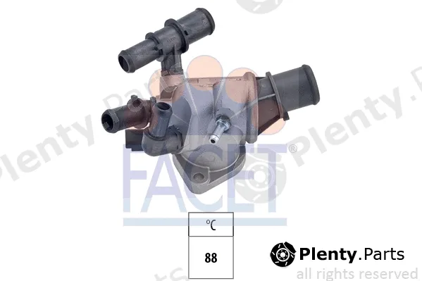Facet 7.8573 — Thermostat, coolant Made in Italy - OE Equivalent