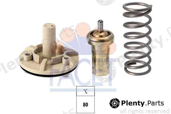Facet 7.8689S — Thermostat, coolant Made in Italy - OE Equivalent