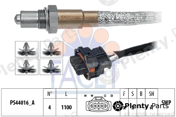 Facet 10.8268 — Lambda Sensor Made in Italy - OE Equivalent