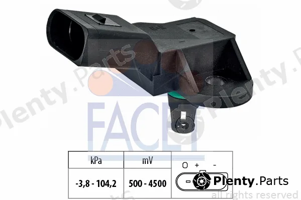 Facet 10.3280 — Pressure Sensor, brake booster Made in Italy - OE Equivalent