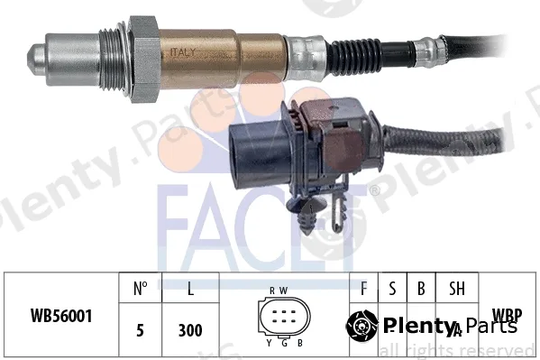 Facet 10.8399 — Lambda Sensor Made in Italy - OE Equivalent