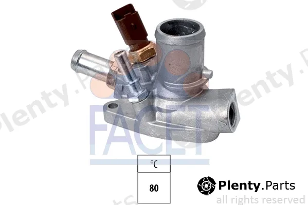 Facet 7.8701 — Thermostat, coolant Made in Italy - OE Equivalent