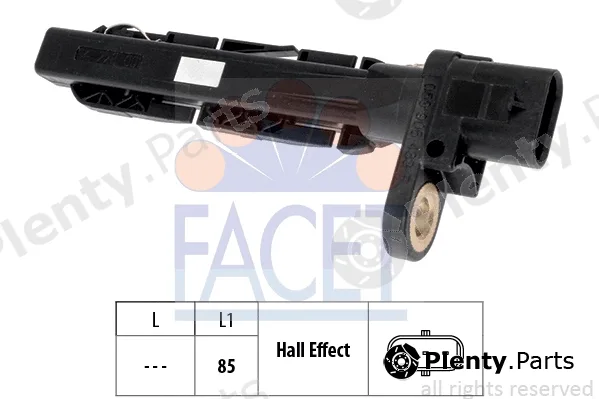 Facet 9.0783 — Sensor, crankshaft pulse Made in Italy - OE Equivalent