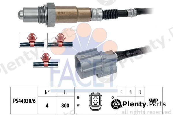 Facet 10.8161 — Lambda Sensor Made in Italy - OE Equivalent