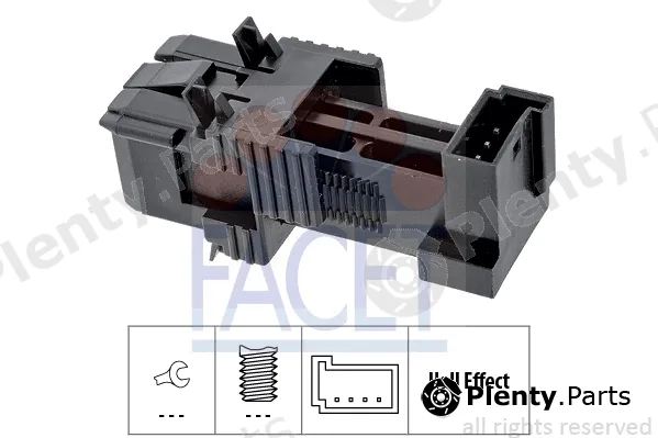 Facet 7.1215 — Stop Light Switch Made in Italy - OE Equivalent