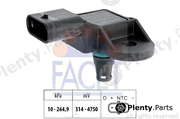 Facet 10.3242 — Air Pressure Sensor, altitude adaption Made in Italy - OE Equivalent