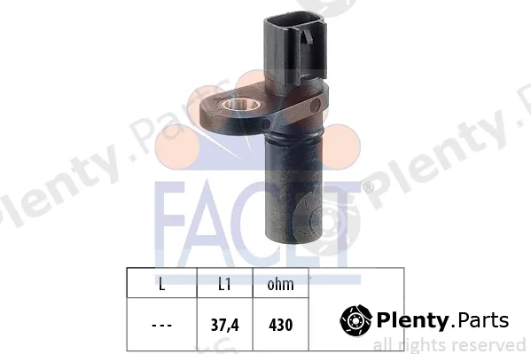 Facet 9.0280 — Sensor, crankshaft pulse Made in Italy - OE Equivalent