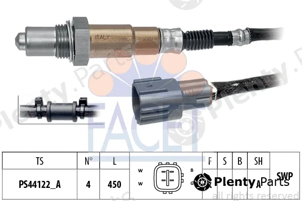 Facet 10.8603 — Lambda Sensor Made in Italy - OE Equivalent