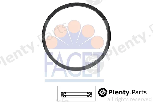 Facet 7.9528 — Seal, thermostat Made in Italy - OE Equivalent