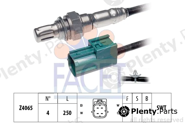 Facet 10.8004 — Lambda Sensor Made in Italy - OE Equivalent