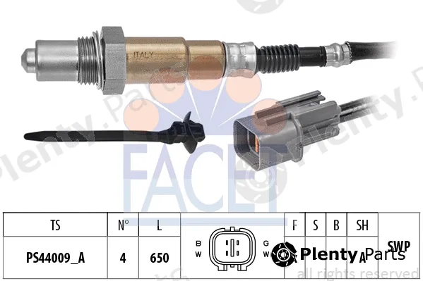 Facet 10.8549 — Lambda Sensor Made in Italy - OE Equivalent