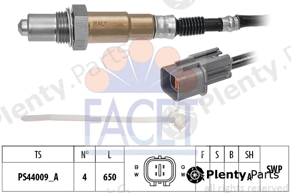 Facet 10.8550 — Lambda Sensor Made in Italy - OE Equivalent
