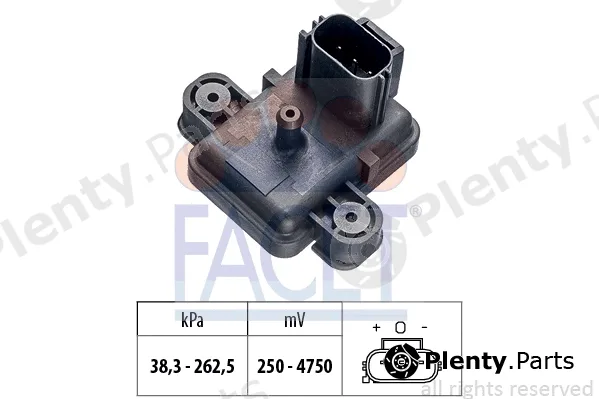 Facet 10.3355 — Air Pressure Sensor, altitude adaption Made in Italy - OE Equivalent