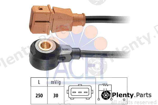 Facet 9.3065 — Knock Sensor Made in Italy - OE Equivalent