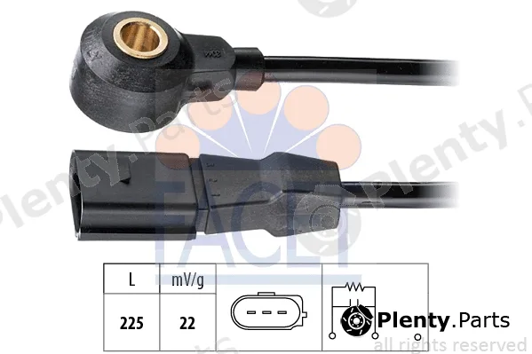 Facet 9.3045 — Knock Sensor Made in Italy - OE Equivalent