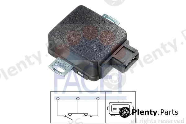 Facet 10.5044 — Sensor, throttle position Made in Italy - OE Equivalent