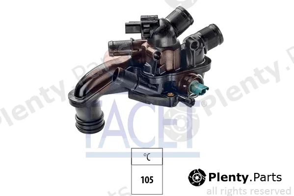 Facet 7.8863 — Thermostat, coolant Made in Italy - OE Equivalent