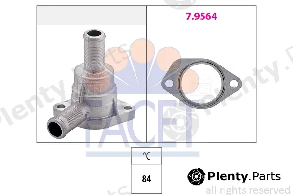 Facet 7.8311 — Thermostat, coolant Made in Italy - OE Equivalent