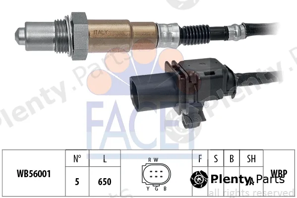 Facet 10.8416 — Lambda Sensor Made in Italy - OE Equivalent