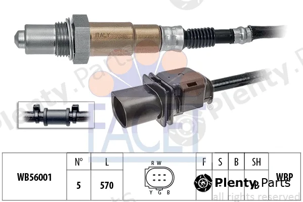 Facet 10.8440 — Lambda Sensor Made in Italy - OE Equivalent