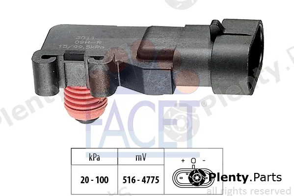 Facet 10.3011 — Air Pressure Sensor, altitude adaption Made in Italy - OE Equivalent